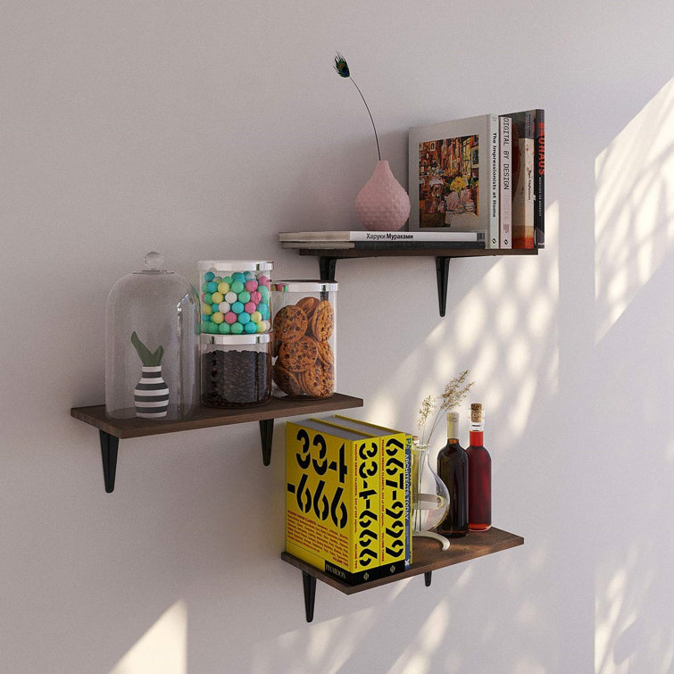 Bamboo Bathroom Floating Shelf Semis Online